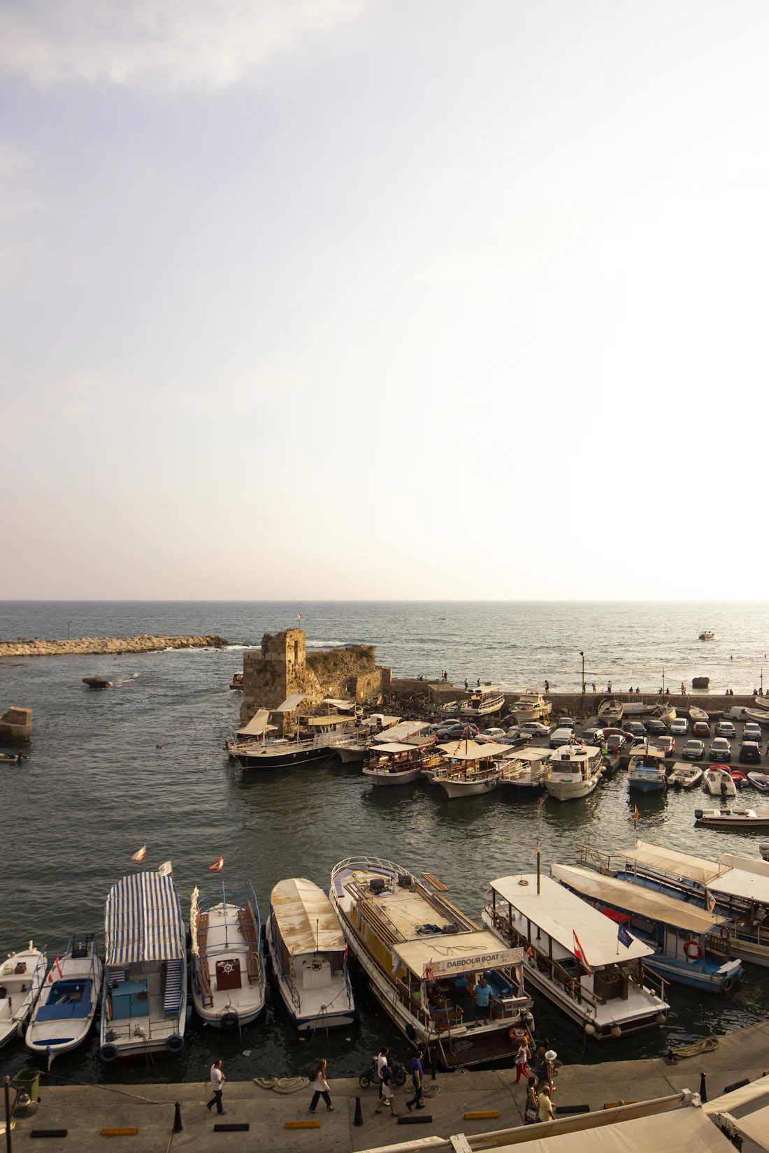 Byblos harbour, Lebanon
